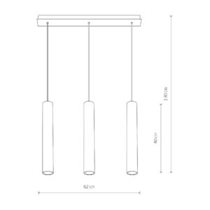 Nowodvorski EYE SOLID BRASS pendant III