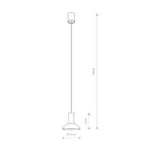 Nowodvorski HERMANOS C WHITE/SOLID BRASS Nowodvorski HERMANOS C WHITE/SOLID BRASS