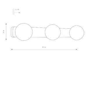 Nowodvorski BRAZOS BL III WL Nowodvorski BRAZOS BL III WL