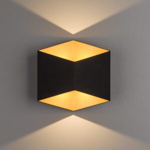 Nowodvorski Zidna lampa TRIANGLES LED BLACK-GOLD