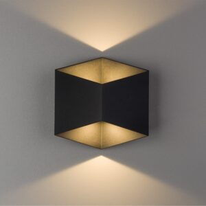 Nowodvorski Zidna lampa TRIANGLES LED BLACK