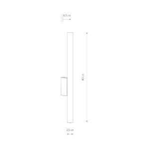 Nowodvorski LASER WALL SOLID BRASS