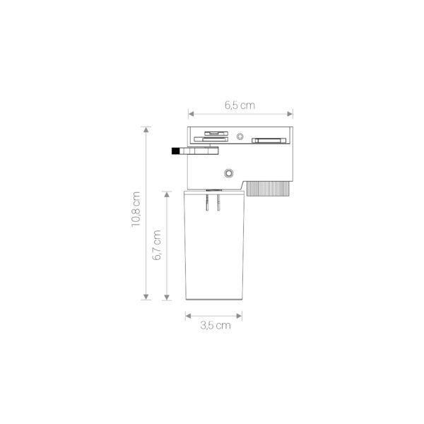 Nowodvorski CAMELEON ADAPTER PROFILE BLACK