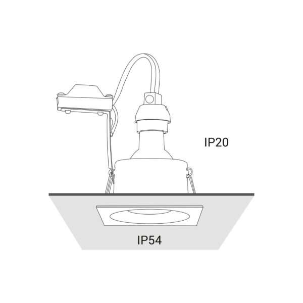 Nowodvorski Spot lampa DELTA BLACK