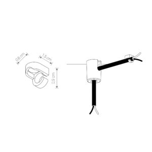 Nowodvorski CAMELEON MOUNTING B BL