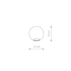 Nowodvorski CAMELEON SPHERE M TR