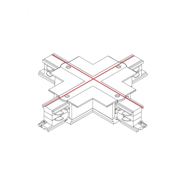 Nowodvorski CTLS RECESSED POWER X CONNECTOR BLACK