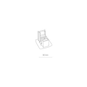 Nowodvorski CTLS DEAD END CAP WHITE