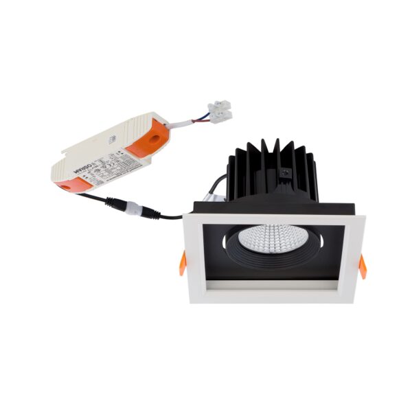 Nowodvorski CL DIA LED 30W, 4000K WHITE/BLACK