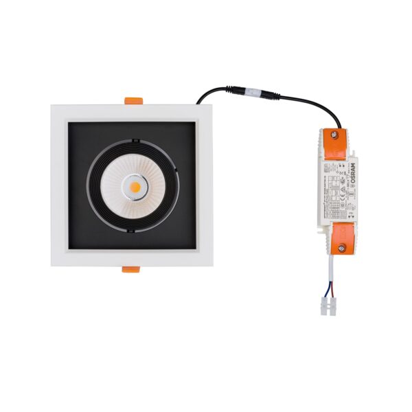Nowodvorski CL DIA LED 30W, 4000K WHITE/BLACK