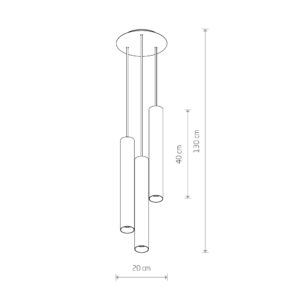 Nowodvorski EYE WHITE III pendant L