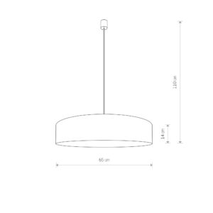 Nowodvorski TURDA GRAY IV pendant