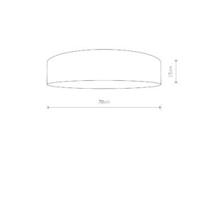 Nowodvorski Plafonjera TURDA WHITE VII