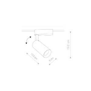 Nowodvorski PROFILE IRIS LED WHITE 20W, 4000K