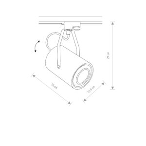 Nowodvorski PROFILE BIT PLUS BLACK