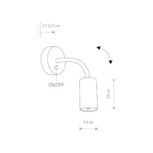 Nowodvorski Spot lampa EYE FLEX WHITE S