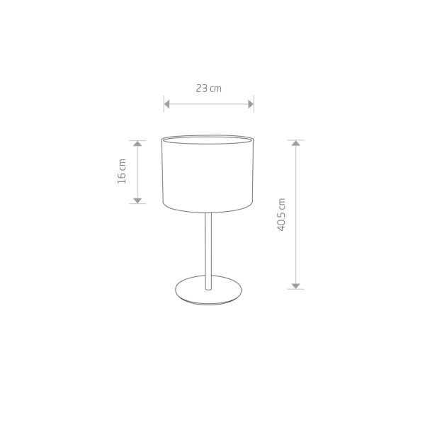 Nowodvorski ALICE GOLD I table lamp B
