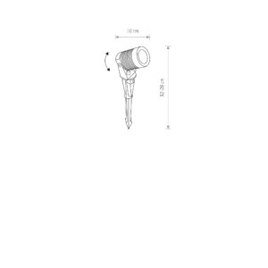Nowodvorski Spot reflektor SPIKE LED M