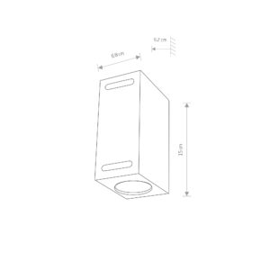 Nowodvorski Zidna lampa ASSOS II Nowodvorski Zidna lampa ASSOS II