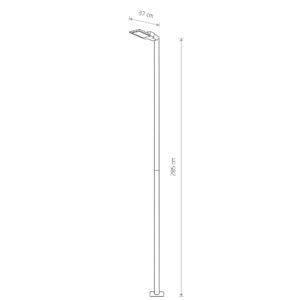 Nowodvorski Stubna lampa PATHWAY LED L