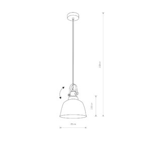 Nowodvorski AMALFI SMOKED I pendant