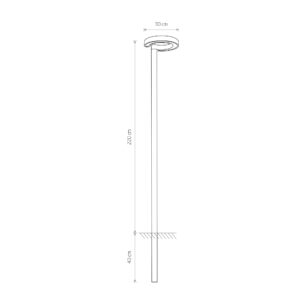 Nowodvorski Stubna lampa POLE LED I floor lamp Nowodvorski Stubna lampa POLE LED I floor lamp