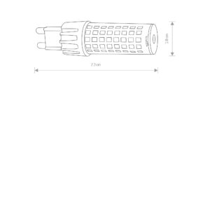 Nowodvorski BULB G9 LED 7W 3000K-9197
