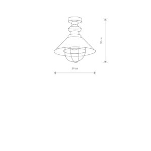 Nowodvorski GARRET I ceiling-9247