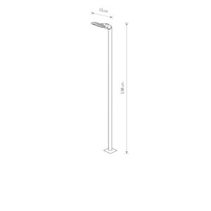 Nowodvorski Stubna lampa PATHWAY LED M