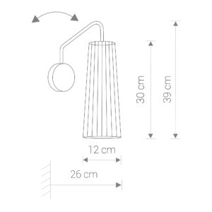 Nowodvorski DOVER WHITE I wall lamp-9261