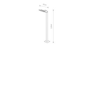 Nowodvorski Stubna lampa PATHWAY LED S