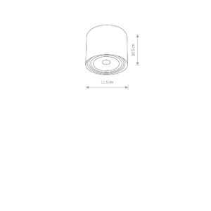 Nowodvorski Spot lampa BIT GRAPHITE S