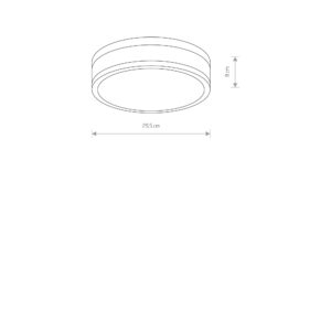 Nowodvorski Plafonjera MALAKKA LED