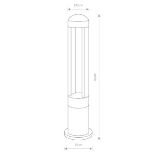 Nowodvorski Stubna lampa MONTERREY LED