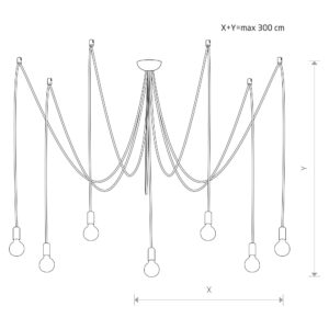 Nowodvorski SPIDER WHITE VII