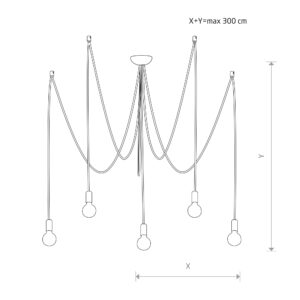 Nowodvorski SPIDER WHITE V