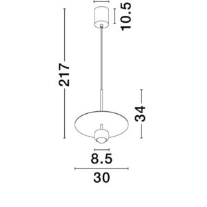 NOVA LUCE EDEM 9870045