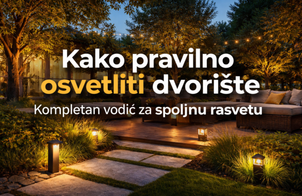 Kako pravilno osvetliti dvorište
