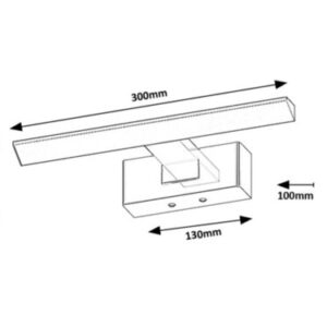 Zidna lampa LORIC 75024 IP44 kupatilska