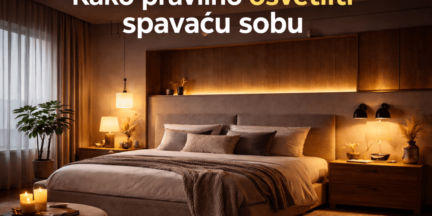 Rasveta za spavacu sobu vodic