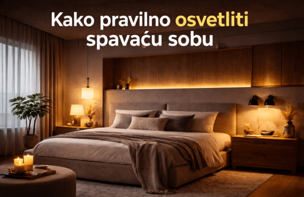 Rasveta za spavacu sobu vodic
