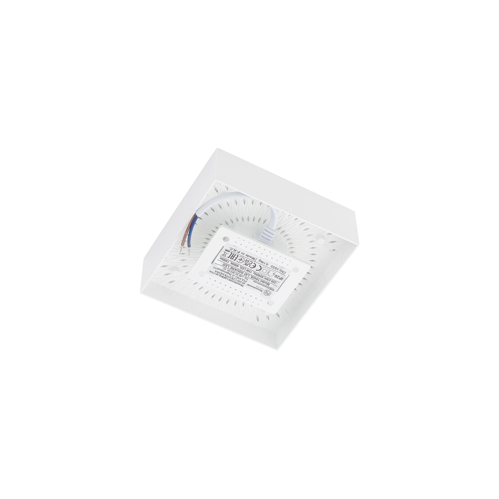 Nowodvorski LID SQUARE LED 15W 3000K WHITE-10420 - Image 3