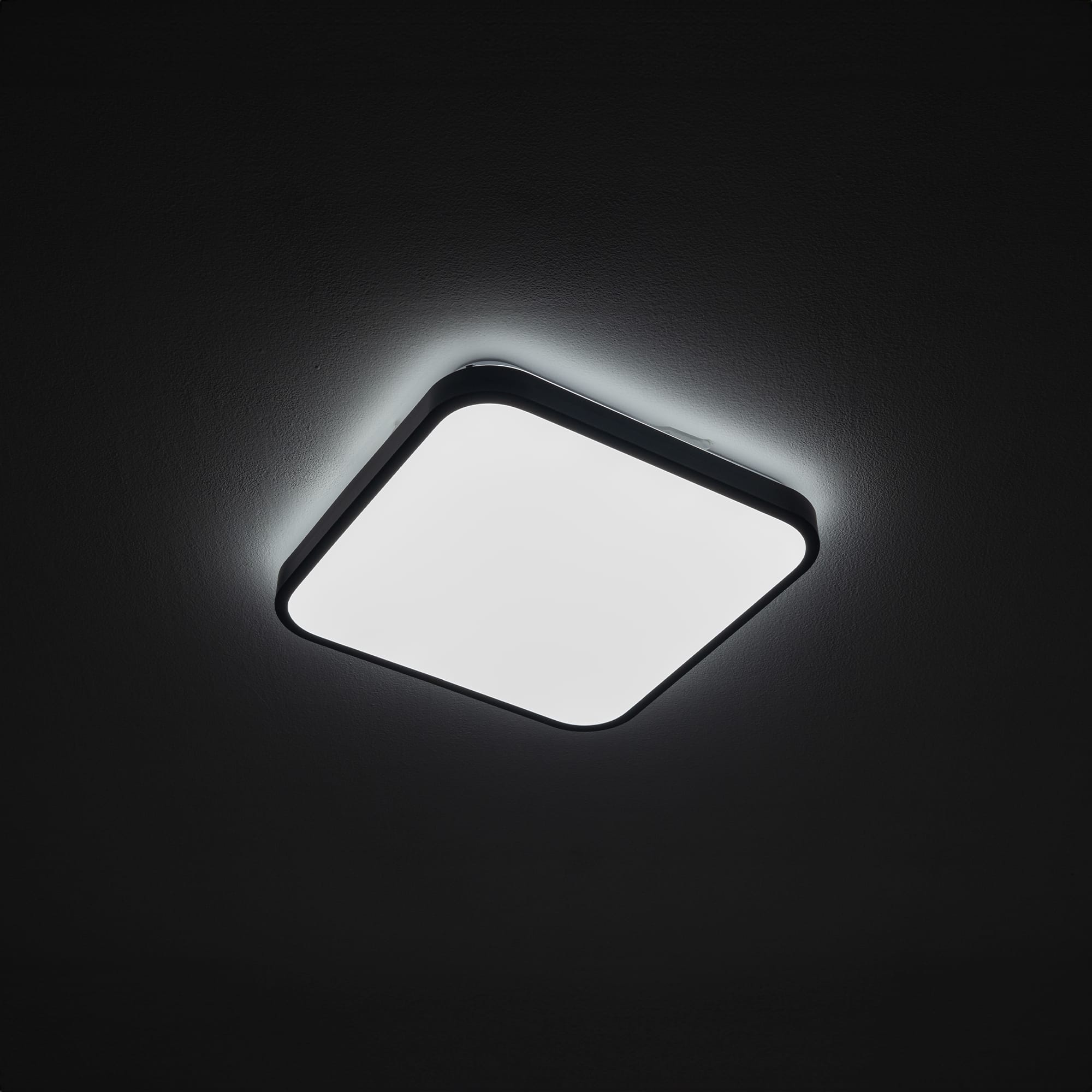 Plafonjera AGNES SQUARE LED PRO BLACK 16W 4000K IP44 - Image 2