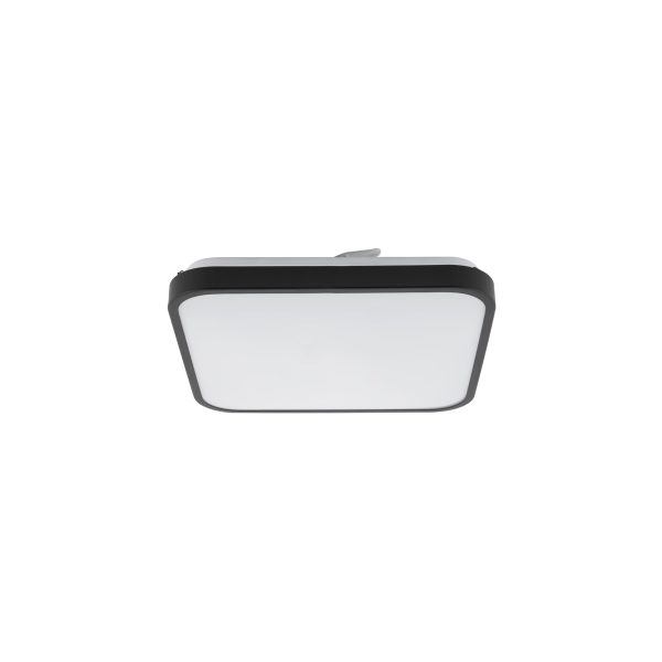 Plafonjera AGNES SQUARE LED PRO BLACK 16W 4000K IP44