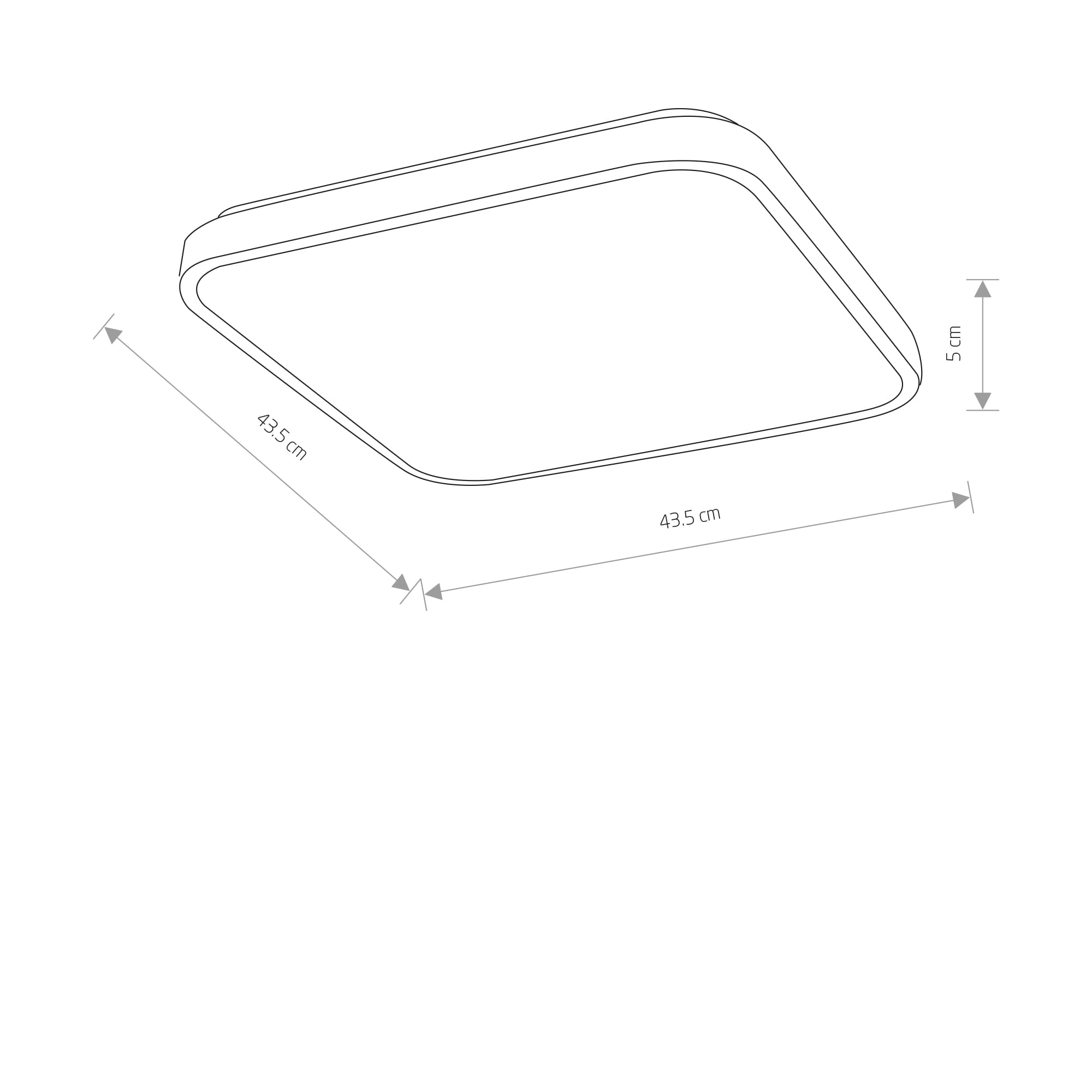 Nowodvorski AGNES SQUARE LED PRO BLACK 32W 4000K IP44-10986 - Image 6
