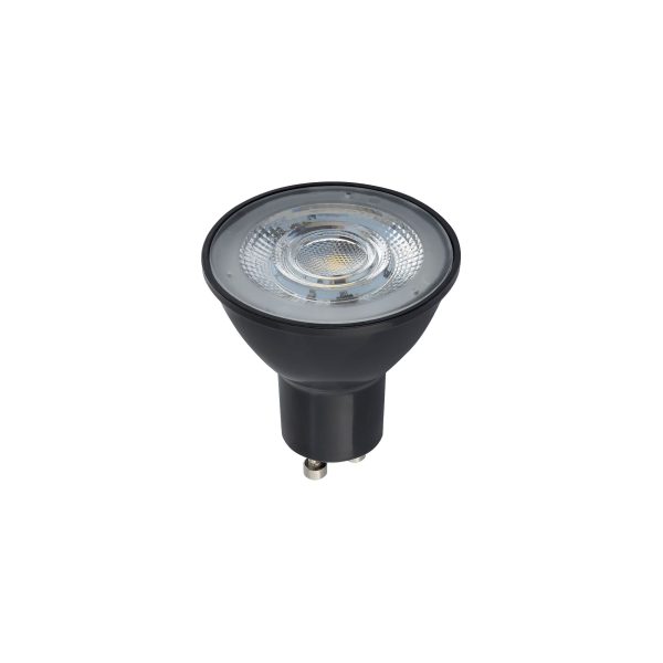 REFLECTOR LED, GU10, R50, 7W, 3000K, ANGLE 50, BLACK DIMMABLE