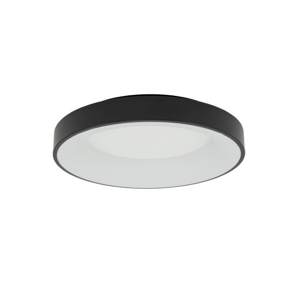 Plafonjera NIKKI ROUND LED BLACK 48W 3000K