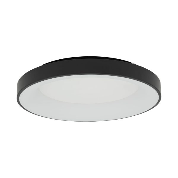 Plafonjera NIKKI ROUND LED BLACK 60W 3000K
