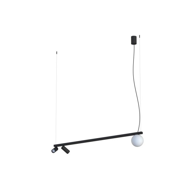 FOURTY III pendant BLACK