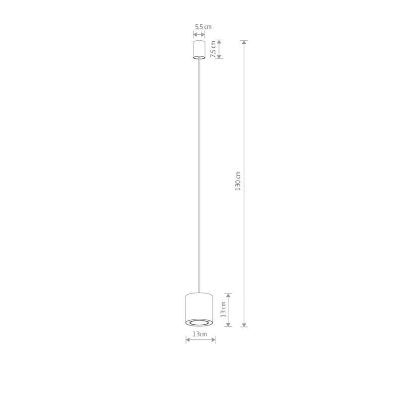 POINT DUO pendant BLACKGOLD - Image 9